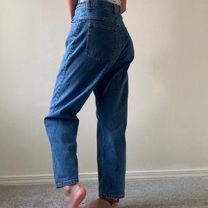 Vintage L. L. Bean Mom/Boyfriend Denim Jeans, US 8